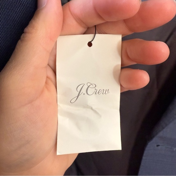 J.Crew Ludlow Tollegno 1900 Blue Italian Wool Suit Jacket Size 40R NWT - Picture 11 of 12